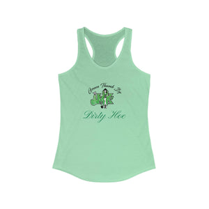 GreenThumb Women's "Dirty Hoe" Racerback Tank