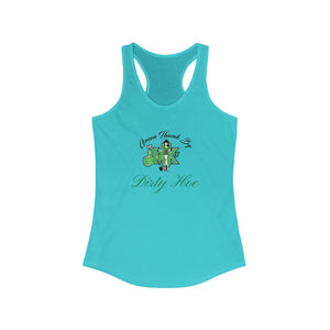 GreenThumb Women's "Dirty Hoe" Racerback Tank